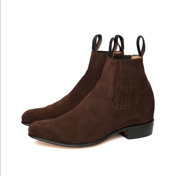 New Cognac Chamula Boots - Picture 5 of 7